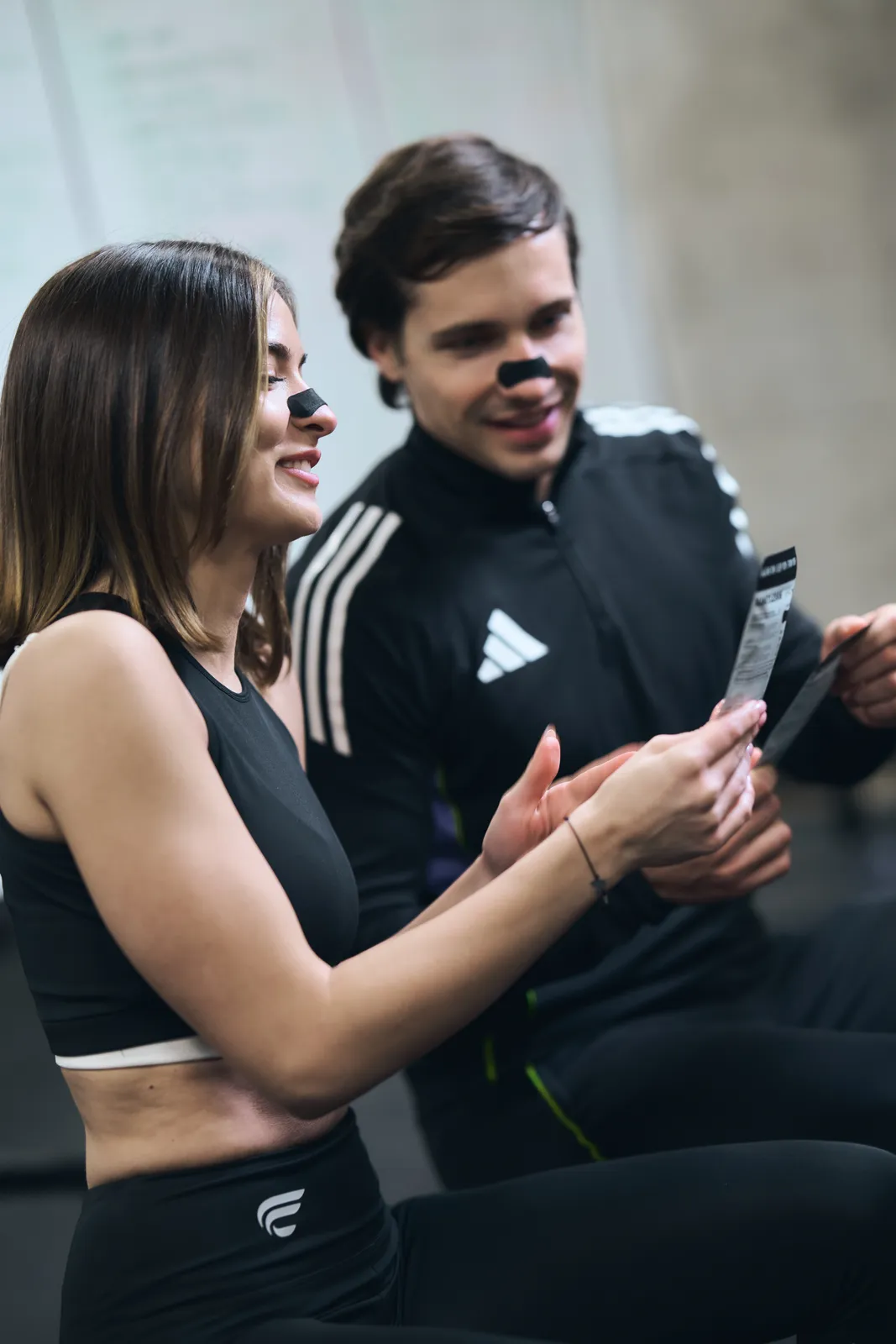 Sportista koristi LIMITLESSS flastere