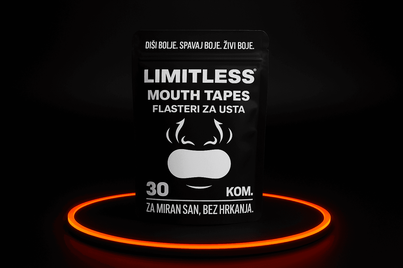 Mouth Tape — proizvod i pakovanje